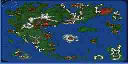 Map of Britannia from Ultima VI.