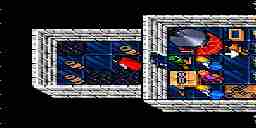 The Avatar stands in the storage room in the back of a forge, surrounded by powder kegs and cannonballs.