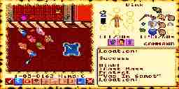 The Avatar and friends become enveloped in warm light as the Mass Protect spell is cast.