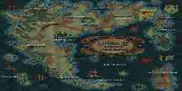 The Ultima V world map.