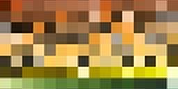 A grid of 256 colors. The Daggerfall game's color palette all its imagery uses.
